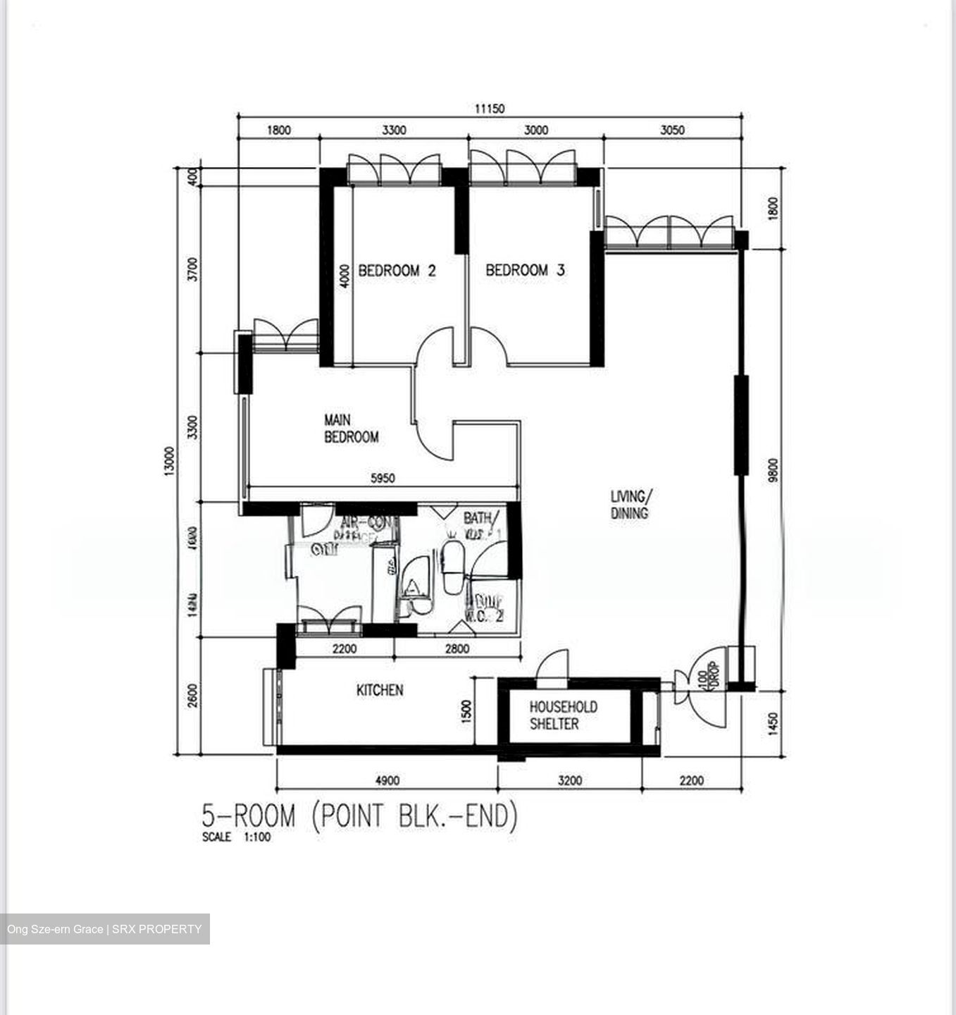 Blk 17 Dover Ville (Queenstown), HDB 5 Rooms #502272101